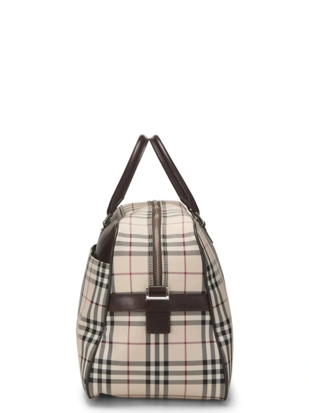 Burberry Y2K Check Nylon Bowler Medium